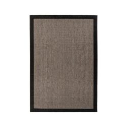 Flachwebeteppich Splash 100 Grau / Braun 80/150 cm 