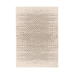 Flachwebeteppich Splash 600 Creme / Braun 200/290 cm 