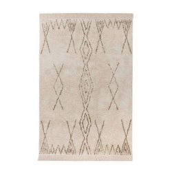 Flachwebeteppich Alena 125 Creme/braun 120x170 120/170 cm 