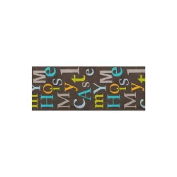 Flachwebeteppich Living Mat 16 Multi/br 64x168 64/168 cm 