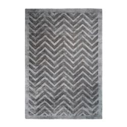 Flachwebeteppich Luxury 410 Grau/anthr 80x150 80/150 cm 