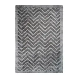 Flachwebeteppich Luxury 410 Grau/anthr 160x230 160/230 cm 
