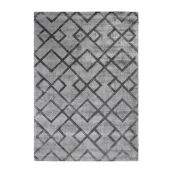 Webteppich Luxury 310 Grau/anthr 160x230 160/230 cm 