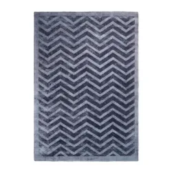Webteppich Luxury 410 Marineblau 120x170 120/170 cm 