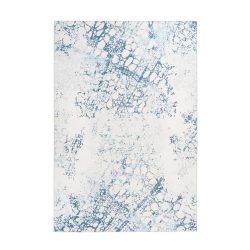 Flachwebeteppich Galaxy 725 Creme / Blau 120/170 cm 