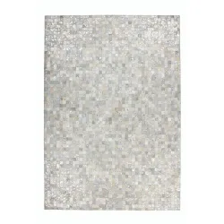 Flachwebeteppich Rocket 110 Grau / Silber 80/150 cm 