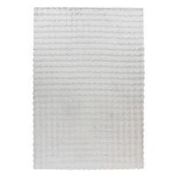 Hochflorteppich Harmony 800 Silver 80/150 cm 
