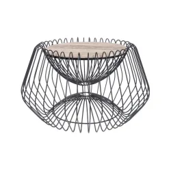 Beistelltisch Cdnne-Brw Metall, Stein 60/60/35 cm 