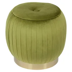 Hocker Lilje 100 Grün Textil 