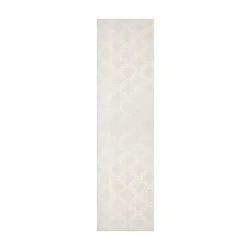 Flachwebeteppich Monroe 100 Creme 80/150 cm 