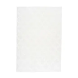 Flachwebeteppich Monroe 100 Weiß 80/150 cm 