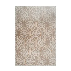 Flachwebeteppich Monroe 225 Taupe 120/170 cm 