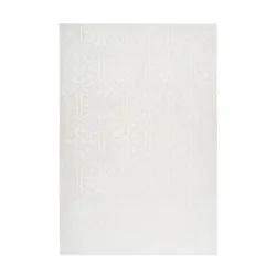 Flachwebeteppich Monroe 225 Weiss 160/230 cm 