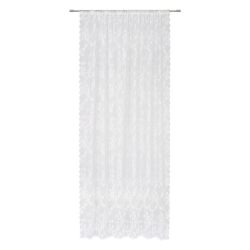 Fertigvorhang Lene Offwhite Ca. 140x245cm, 2 Stk. halbtransparent 