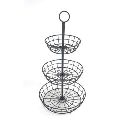 Obstschale Big Aus Eisen In Schwarz 32,5/62 cm 