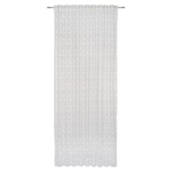 Fertigvorhang Dalia Weiss Ca. 140x245cm halbtransparent 