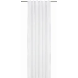Fertigvorhang Tosca In Weiss, 2 Stk. halbtransparent 