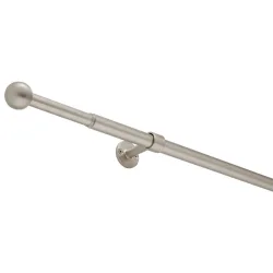 Vorhangstangenset Wand/decke Aus Metall 160-280 cm 