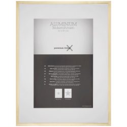 Bilderrahmen Aluminium In Goldfarben 60/80 cm 