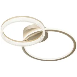 Led-deckenleuchte Rio Champagnerfarben Ca. 36 Watt  
