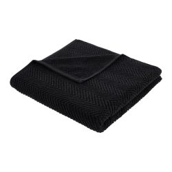 Duschtuch Ocean Schwarz Ca. 67x140cm Schwarz 67/140 cm 