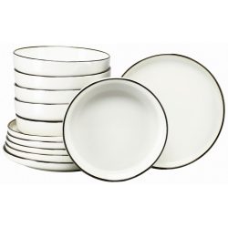 Tafelservice 24793 Nordic Festive Creme 