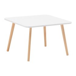Couchtisch In Weiss Holz, Holzwerkstoff 60/60/40 cm 