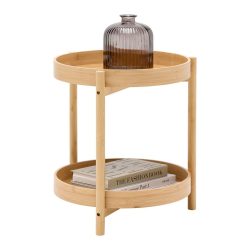 Beistelltisch Viva Naturmaterialien, Holzwerkstoff 42,5/47/42,5 cm 