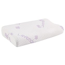 Nackenkissen Lavendel In Weiss Ca. 30x47cm 30/47 cm 