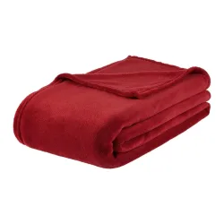 Kuscheldecke Lukas Xl Rot Ca. 180x200cm 180/200 cm 