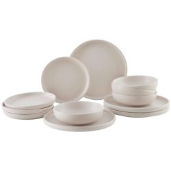 Tafelservice Michi Creme, 12-Teilig 