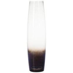 Vase Ombre I Klar/schwarz 60 cm 