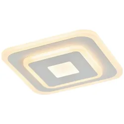 Led-deckenleuchte Bizulo Opal/weiss Max. 12 Watt  