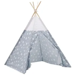 Spielzelt Star In Grau Ø Ca. 120cm