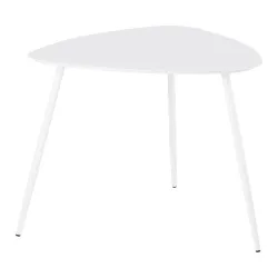 Couchtisch Fine Weiss Metall 