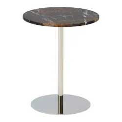 Beistelltisch Elian -Trend- Metall, Stein 