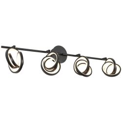 Led-strahler Rundi Schwarz Max. 4x5 Watt  