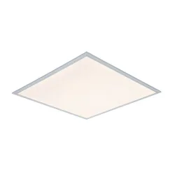 Led-deckenleuchte Corneluis Silberfarben/weiss Max. 36watt  