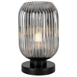 Tischleuchte Exi Schwarz/chrom Max. 25 Watt  