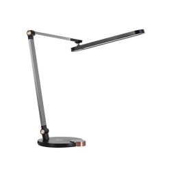 Led-schreibtischleuchte Rink Schwarz/alu/kupfer Max.10 Watt  