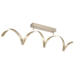 Led-deckenleuchte Chamo Champagner Max. 24 Watt  