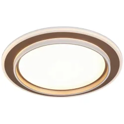 Led-deckenleuchte Prol Weiss/cappuccino Max. 24 Watt  
