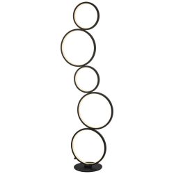 Led-stehleuchte Javier In Schwarz Max. 37 Watt  
