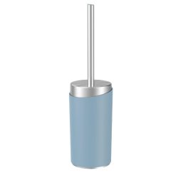 Wc-bürste Chris In Blau/edelstahlfarben Metall, Kunststoff Kunststoff 