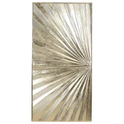 Wanddeko Ekon Goldfarben Ca. 46x90cm 