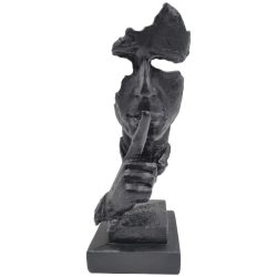 Skulptur Neron Schwarz 