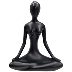Skulptur Lena Ii Schwarz 
