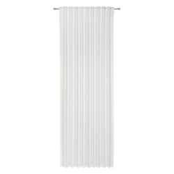 Fertigvorhang Leo In Weiss Ca. 140x255cm blickdicht 