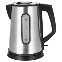 Wasserkocher Jasmin Schwarz/silber 1,7 l 