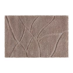 Badematte Leave Taupe Ca. 60x90cm Taupe 60/90 cm 
